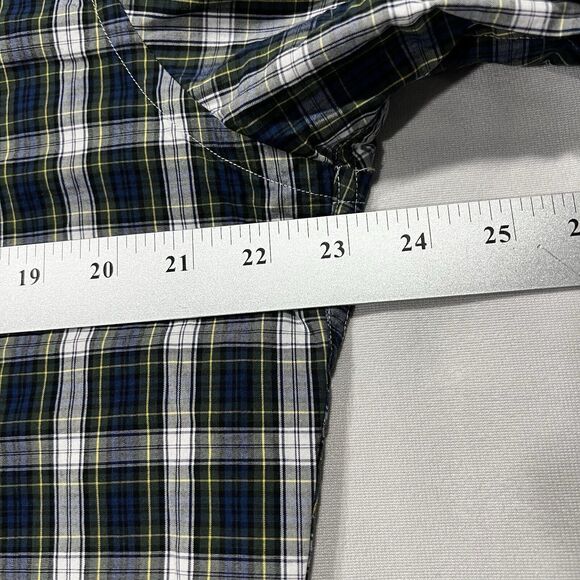 Brooks Brother Mens Blue‎ Plaid Regent Thermal Lined Cotton Button Up Size Large - Picture 8 of 9